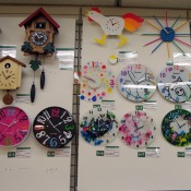 Wall of Clocks at Tokyu Hands