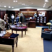 Menswear at Brooks Brothers in London. Photo by alphacityguides.