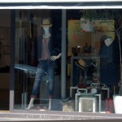 Store front at Mademoiselle Jeanne in Paris. Photo by alphacityguides.