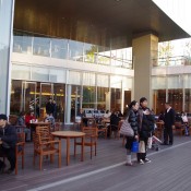 Roof garden at Mitsukoshi in Tokyo. Photo by alphacityguides.