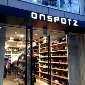 Store front at Onspotz in Tokyo. Photo by alphacityguides.