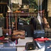 Vintage fashion at Didier Ludot in Paris. Photo by alphacityguides.
