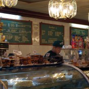 Counter at Ess-A-Bagel in New York. Photo by alphacityguides.