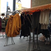 Overstock and vintage at Old Spitalfields Market in London. Photo by alphacityguides.