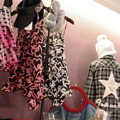 Fashion inside Royal Flash in Tokyo. Photo by alphacityguides.