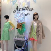 Womenswear display at Parco in Tokyo. Photo by alphacityguides.