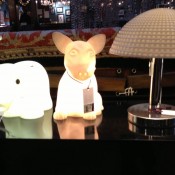 Lamp display at Liberty London. Photo by alphacityguides.