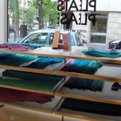 Inside Pleats Please in Paris. Photo by alphacityguides.