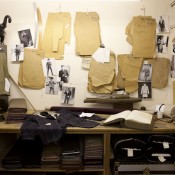 Inside the Huntsman workshop in London. Photo supplied by Huntsman.