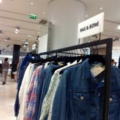 Fashion display inside Printemps in Paris. Photo by alphacityguides.