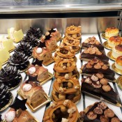 Pastry display at Dominique Ansel in New York. Photo by alphacityguides.