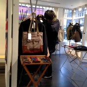 Fashion display inside Cro' Jack in London. Photo by alphacityguides.