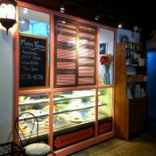 Pastry counter at Brunch Club & Supper in Hong Kong. Photo by alphacityguides.