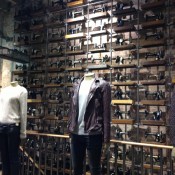 Men's fashion at AllSaints in New York. Photo by alphacityguides.