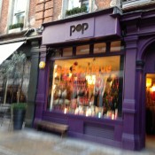 Storefront at Pop Boutique in London. Photo by alphacityguides.