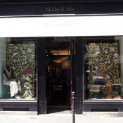 Store front at Bimba & Lola in Paris. Photo by alphacityguides.