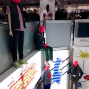 Entrance to the T-shirt & Denim Gallery at Harvey Nichols in London. Photo by alphacityguides.