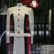 Vintage fashion at Didier Ludot in Paris. Photo by alphacityguides.