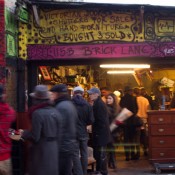Shopping at Brick Lane in London. Photo by alphacityguides.