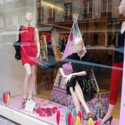 Fashion display at Manoush in Paris. Photo by alphacityguides.