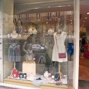 Fashion display at Le Dressing de Brigiett in Paris. Photo by alphacityguides.