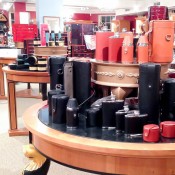 Luxury accessories at Fortnum and Mason in London. Photo by alphacityguides.