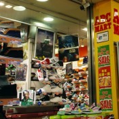 Store front at ABC Mart in Tokyo. Photo by alphacityguides.