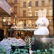 Window display at Cristina Dos Santos in New York. Photo by alphacityguides.