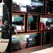 Luggage display at Harrods in London. Photo by alphacityguides.