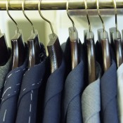 Bespoke suits at Huntsman in London. Photo supplied by Huntsman.