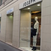 Store front at Joseph in Paris. Photo by alphacityguides.