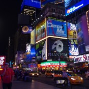 Time Square in New York. Photo by alphacityguides.