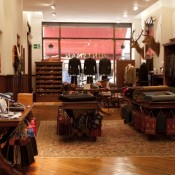 Inside the Huntsman store in London. Photo supplied by Huntsman.