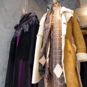 Womanswear outerwear at Initial in Hong Kong. Photo by alphacityguides.