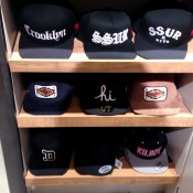 Hats at Onspotz in Tokyo. Photo by alphacityguides.
