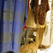 Fashion display inside Pass the Baton in Tokyo. Photo by alphacityguides.