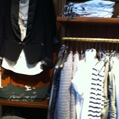 Fashion inside at Scotch & Soda in New York. Photo by alphacityguides.