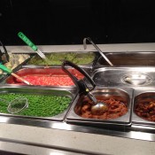 Sides at Square Pie in Spitalfields market in London. Photo by alphacityguides.