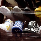 Jeremy Scott Adidas at Kicks Lab in Tokyo. Photo by alphacityguides.