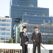 Bespoke suits from Huntsman in London. Photo supplied by Huntsman.