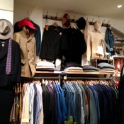 Fashion display at The Vintage Showroom in London. Photo by alphacityguides.