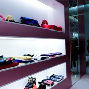 Fashion display inside A Bathing Ape in Tokyo. Photo by alphacityguides.