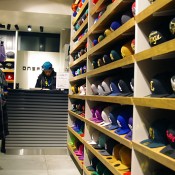Fashion & hats inside Onspotz in Tokyo. Photo by alphacityguides.