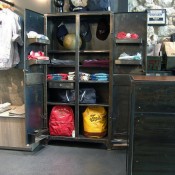 Fashion display at Chevignon in Paris. Photo by alphacityguides.