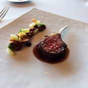 Elysian Fields Farm’s “Carré d’agneau” at Per Se in New York. Photo by alphacityguides.