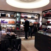 Accessories display inside Aspinal of London. Photo by alphacityguides.