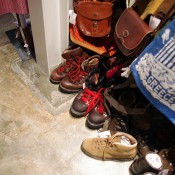 Vintage shoes at Spinns Harajuku Tokyo