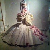 Designer fashion at Museum of Fashion and Textiles in Paris. Photo by alphacityguides.