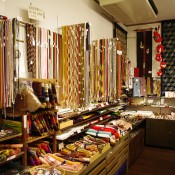 Beads in Nakamise Market in Tokyo. Photo by alphacityguides.