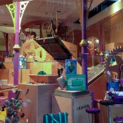 Christmas window at Selfridges & Co. in London. Photo by alphacityguides.